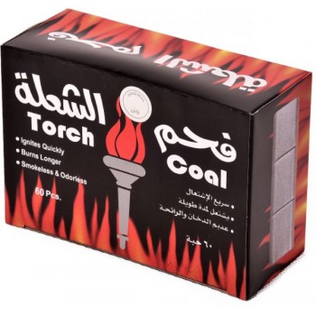 فحم الشعلة سريع الاشتعال عديم الدخان والرائحة30حبة